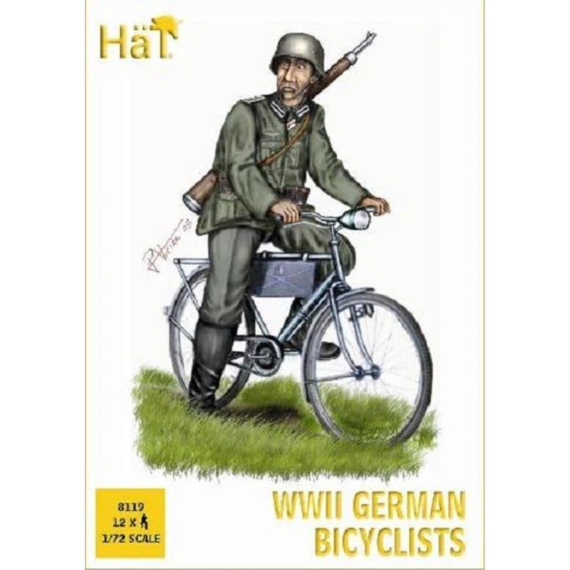 HAT 1/72 WWII Germans on Bicycles
