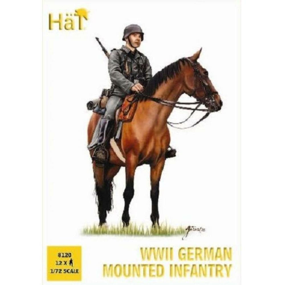 HAT 1/72 WWII Germans on Horseback