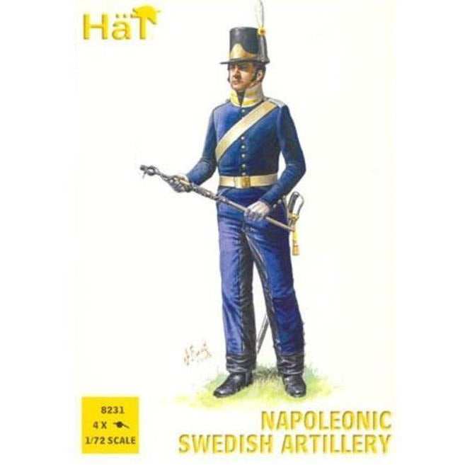 HAT 1/72 Napoleonic Swedish Artillery