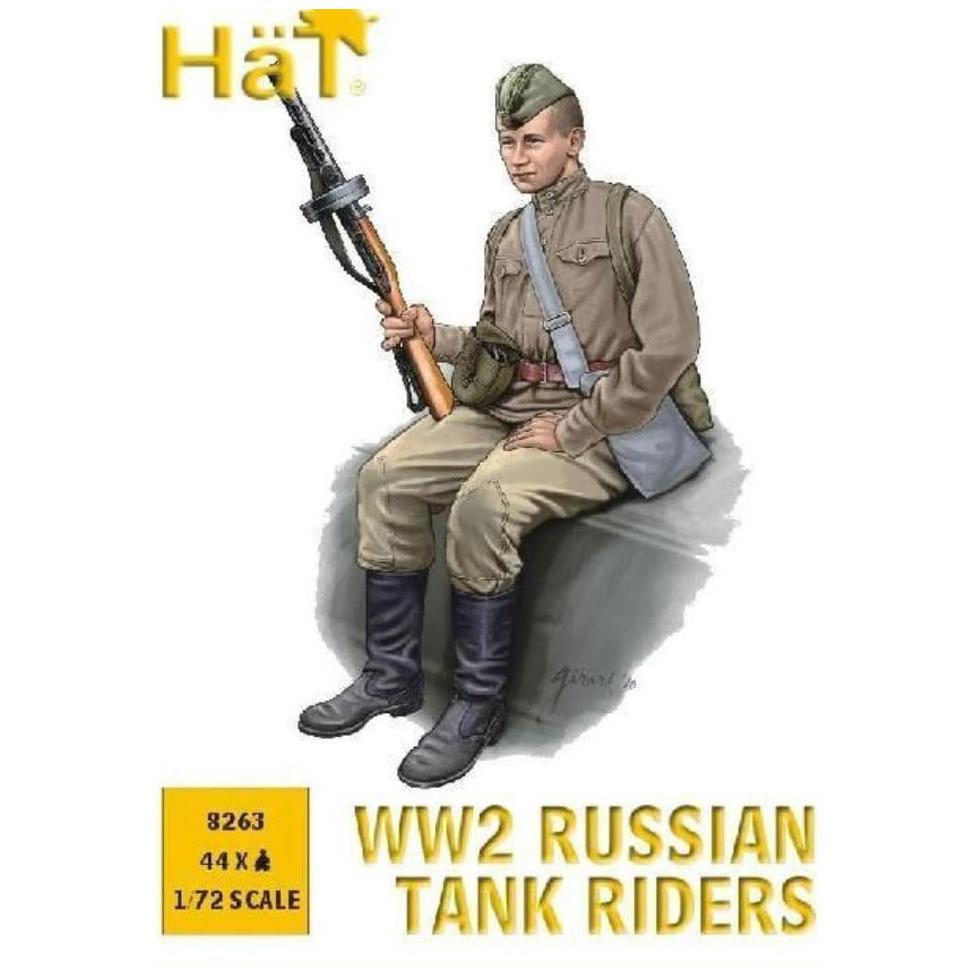 HAT 1/72 WWII Russian Tank Riders