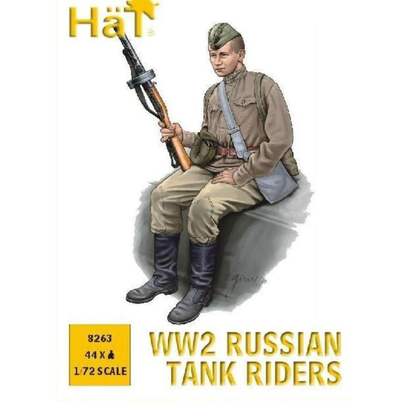 HAT 1/72 WWII Russian Tank Riders