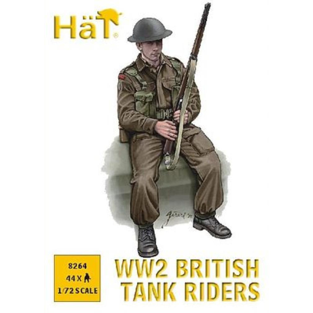 HAT 1/72 WWII British Tank Riders