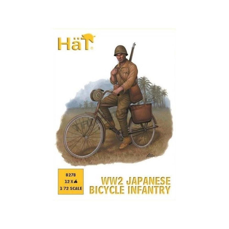 HAT 1/72 WWII Japanese Bicylists
