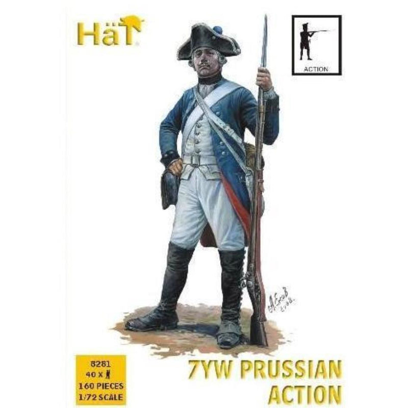 HAT 1/72 7YW Prussian Infantry Action