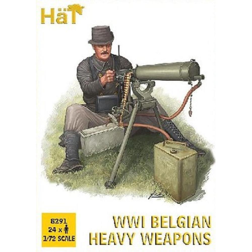 HAT 1/72 WWI Belgian Heavy Weapons