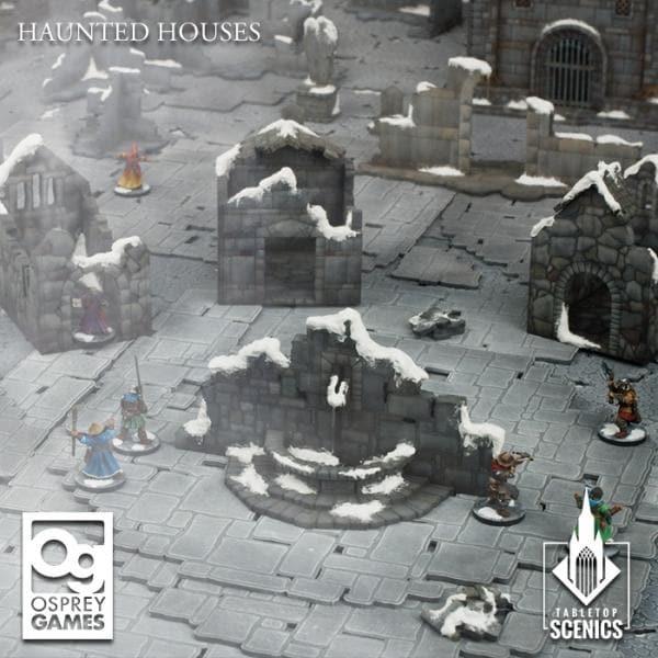 TABLETOP SCENICS Haunted Houses