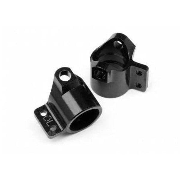 HB RACING Steering Block Set (0 Deg)