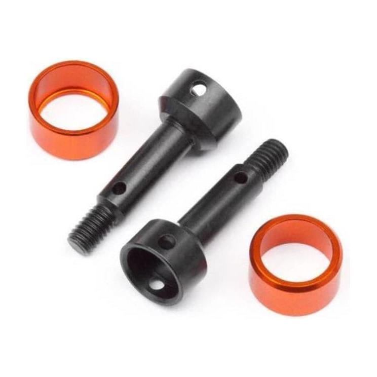 (Clearance Item) HB RACING Axle (Front/2Pcs) D418/D413