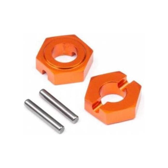 (Clearance Item) HB RACING Aluminium Hex Hub 9.8mm (Front/2Pcs)