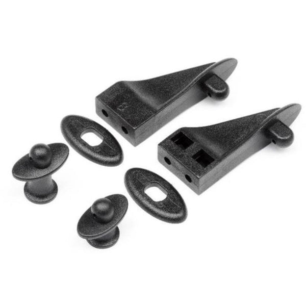 (Clearance Item) HB RACING Wing/Body Mount Set