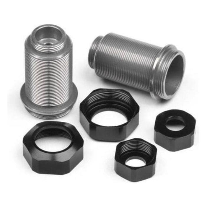 (Clearance Item) HB RACING Big Bore 10.5mm Shock Body/Cap Set (2pcs)