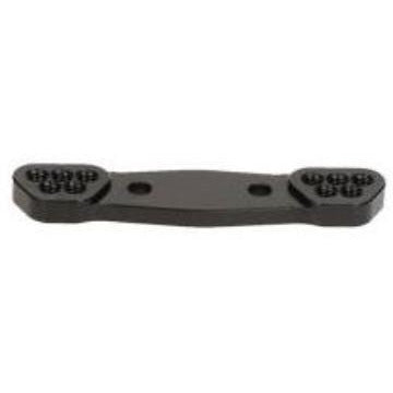 HB RACING Front Camber Plate (Black)