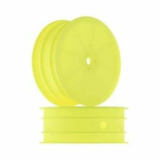 HB RACING 2WD Buggy Front Wheel (Yellow/2pcs)
