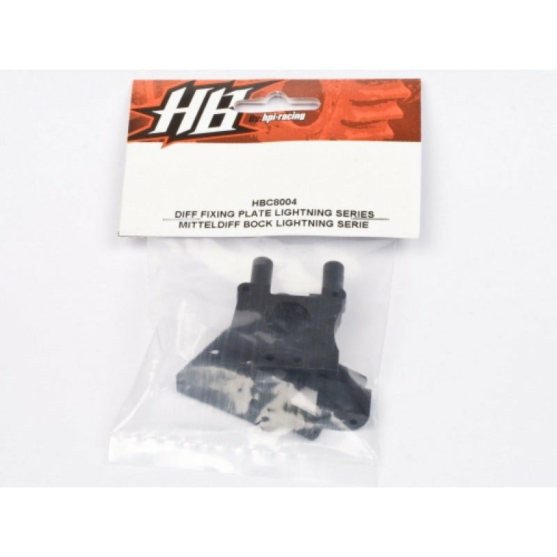 HB RACING Diff Fixing Plate (Lightning Series)