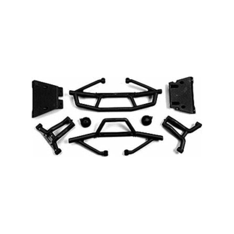 (Clearance Item) HB RACING F R Bumper Set (Lightning)