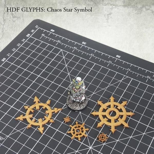 KROMLECH HDF Glyphs: Chaos Star Symbol