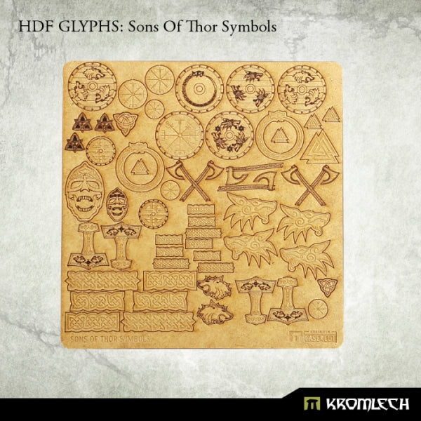 KROMLECH HDF Glyphs: Sons of Thor Symbols