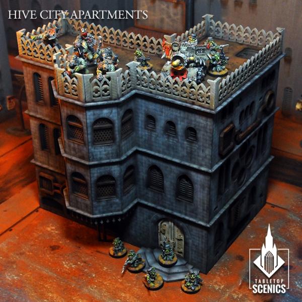 TABLETOP SCENICS Hive City Apartments