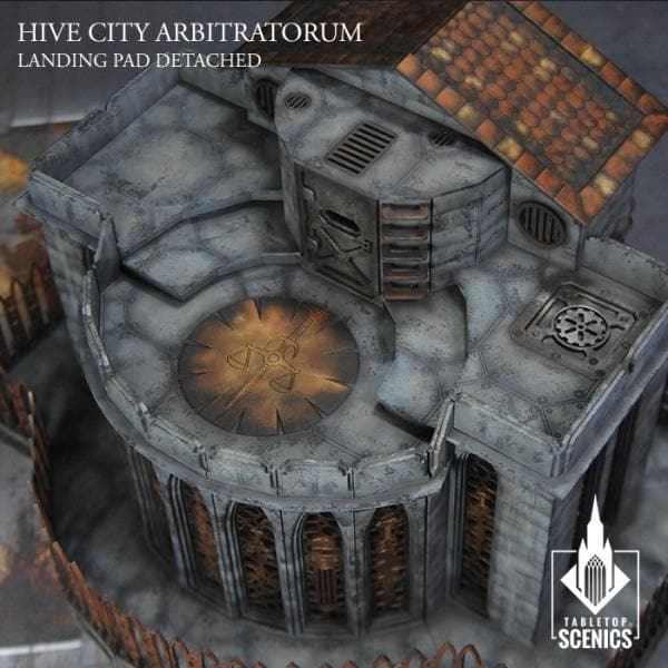 TABLETOP SCENICS Hive City Arbitratorum