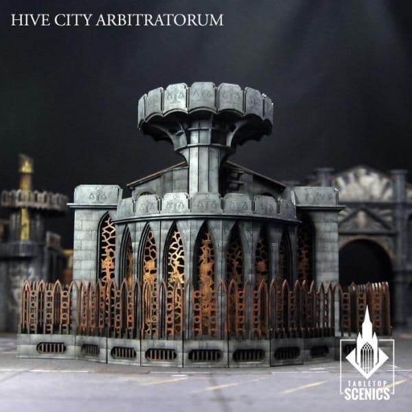 TABLETOP SCENICS Hive City Arbitratorum