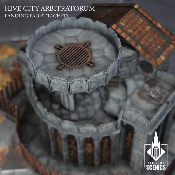 TABLETOP SCENICS Hive City Arbitratorum