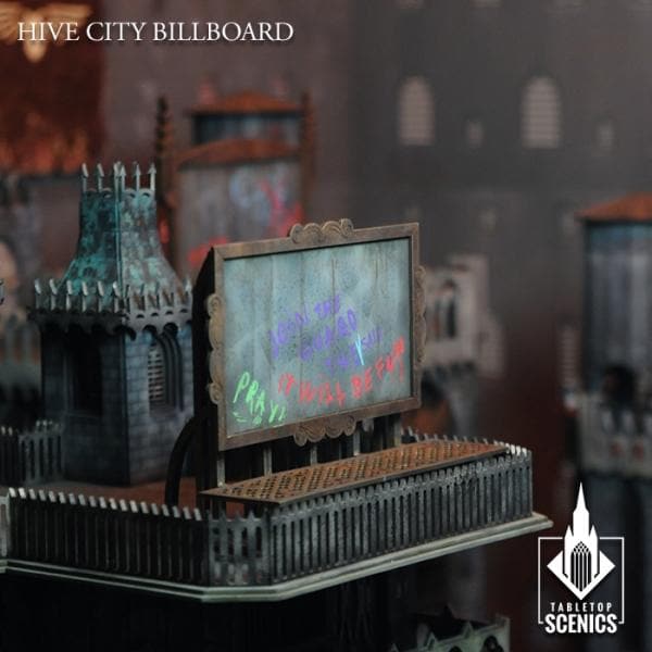 TABLETOP SCENICS Hive City Billboards