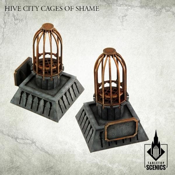 TABLETOP SCENICS Hive City Cages of Shame