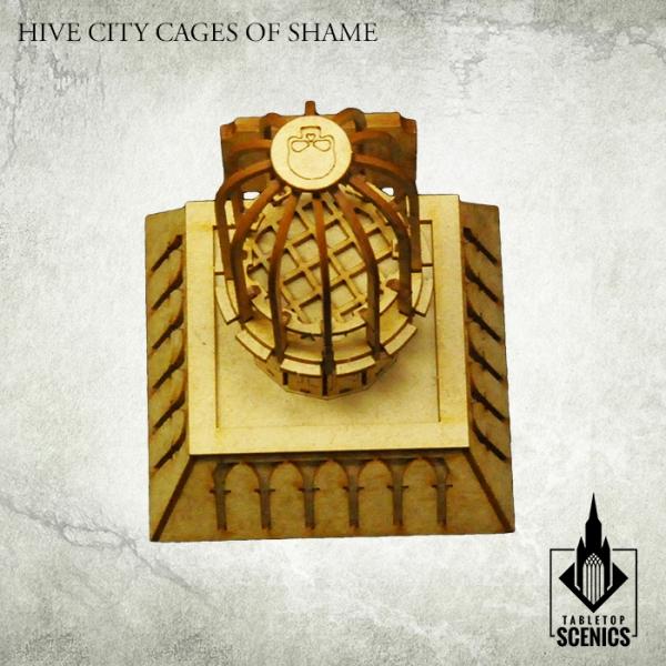 TABLETOP SCENICS Hive City Cages of Shame