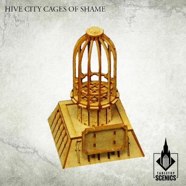 TABLETOP SCENICS Hive City Cages of Shame