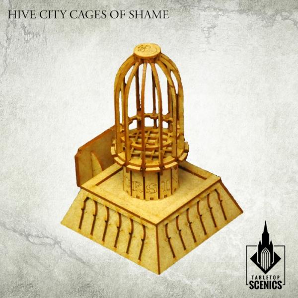 TABLETOP SCENICS Hive City Cages of Shame