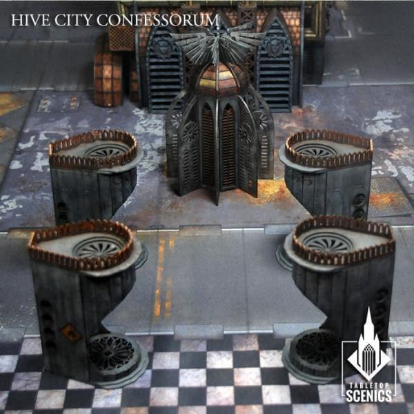 TABLETOP SCENICS Hive City Confessorum