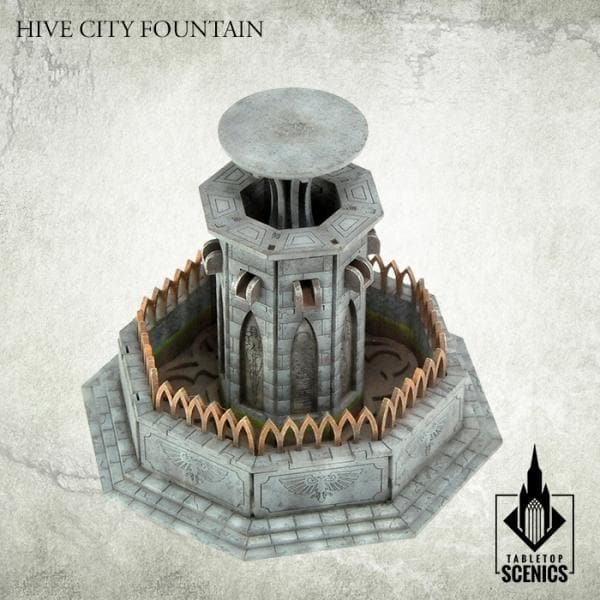 TABLETOP SCENICS Hive City Fountain