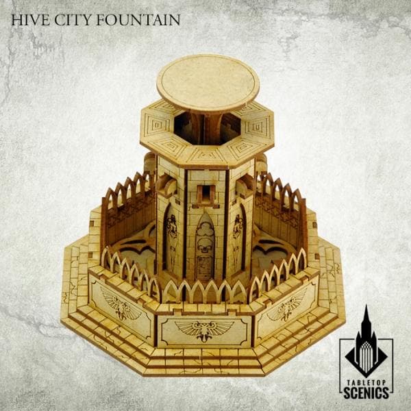 TABLETOP SCENICS Hive City Fountain