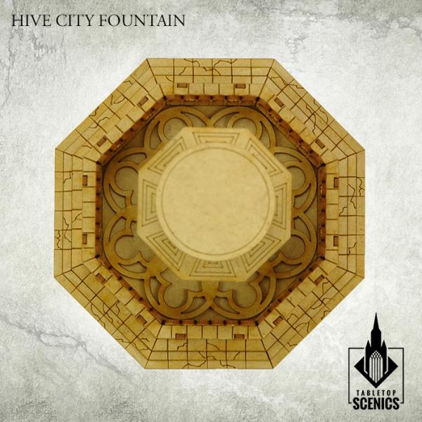 TABLETOP SCENICS Hive City Fountain