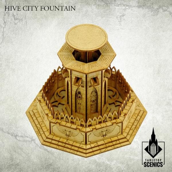 TABLETOP SCENICS Hive City Fountain