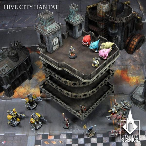 TABLETOP SCENICS Hive City Habitat