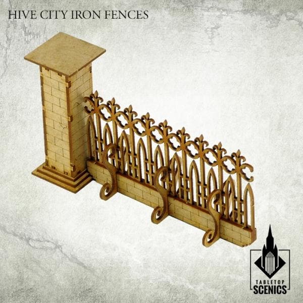 TABLETOP SCENICS Hive City Iron Fences