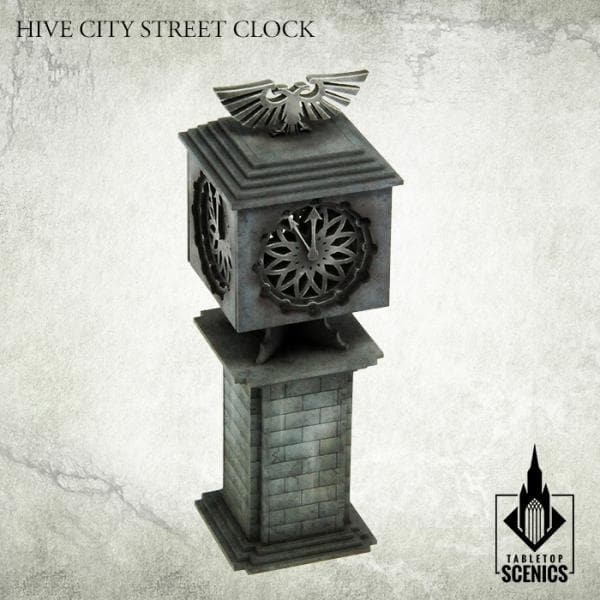 TABLETOP SCENICS Hive City Street Clock