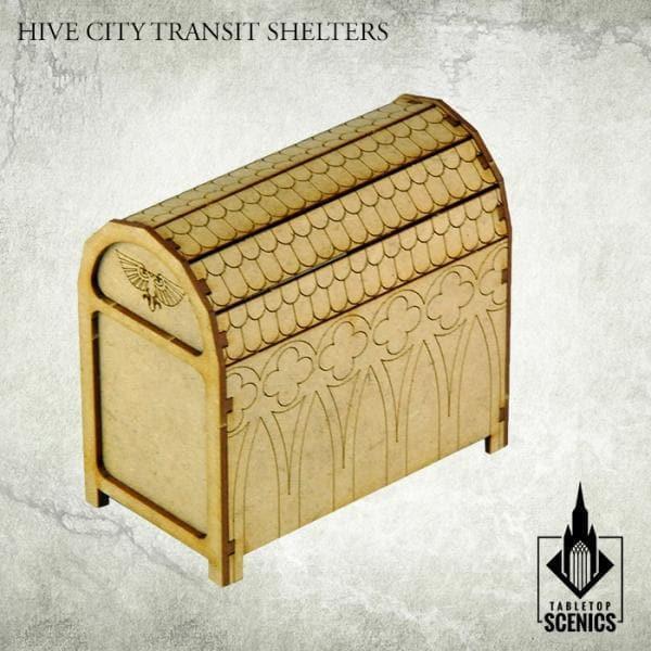 TABLETOP SCENICS Hive City Transit Shelters