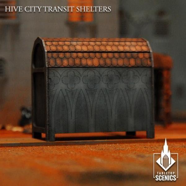 TABLETOP SCENICS Hive City Transit Shelters