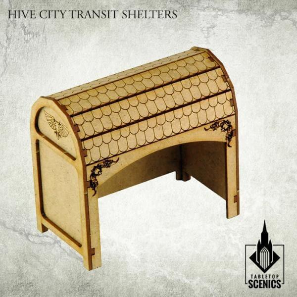 TABLETOP SCENICS Hive City Transit Shelters