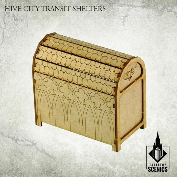 TABLETOP SCENICS Hive City Transit Shelters