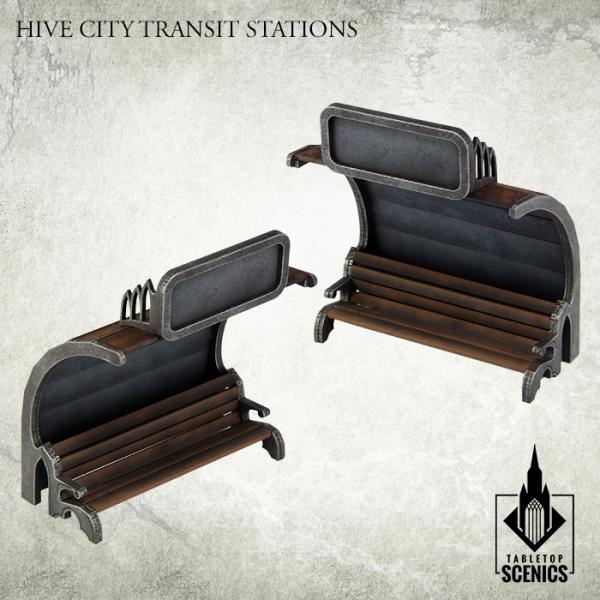 TABLETOP SCENICS Hive City Transit Stations