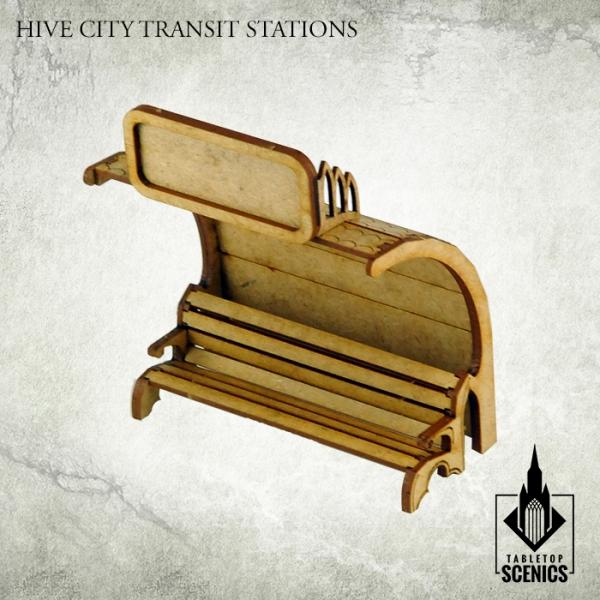TABLETOP SCENICS Hive City Transit Stations