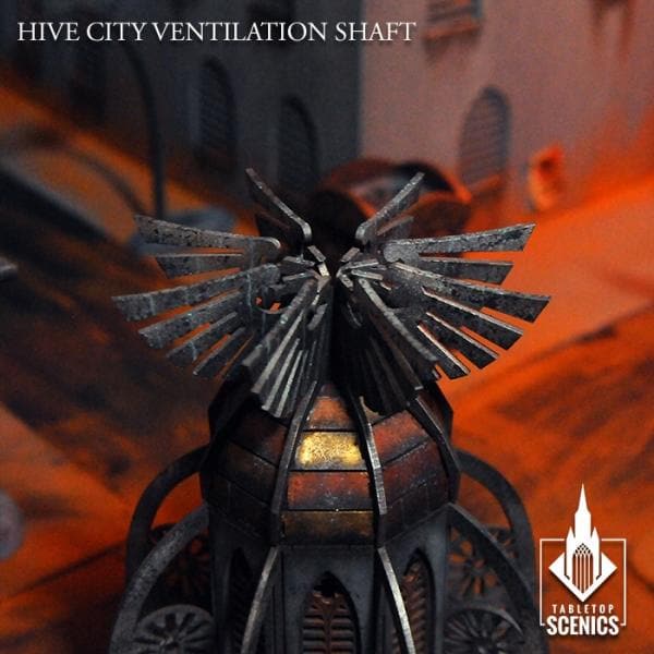 TABLETOP SCENICS Hive City Ventilation Shaft