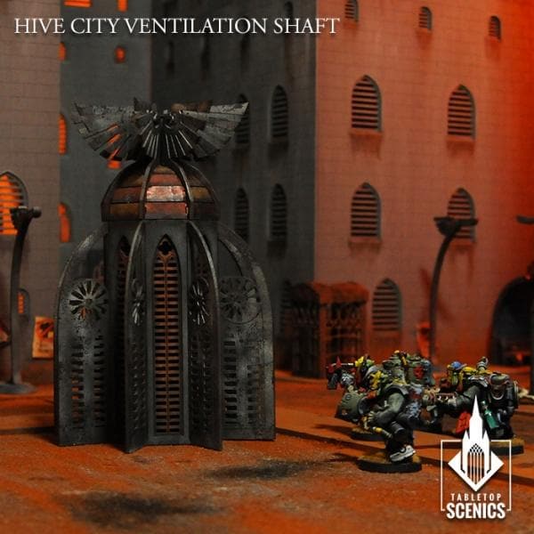 TABLETOP SCENICS Hive City Ventilation Shaft