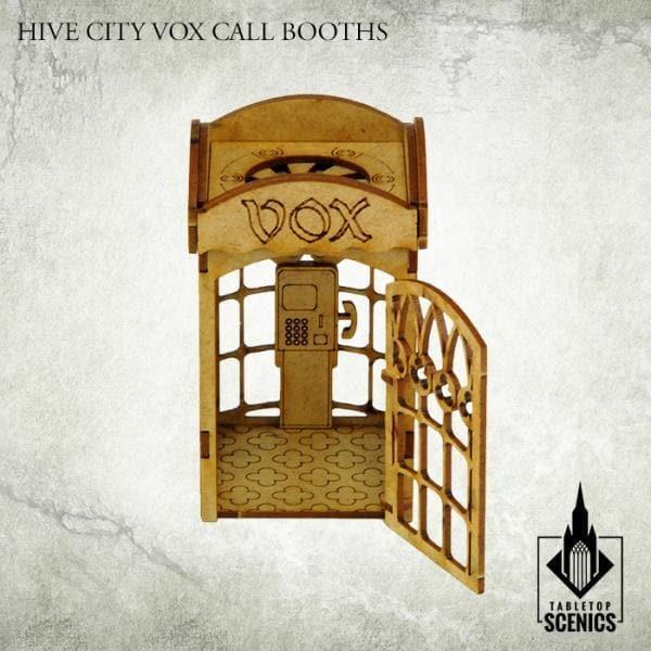 TABLETOP SCENICS Hive City Vox Call Booths