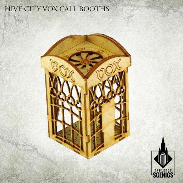 TABLETOP SCENICS Hive City Vox Call Booths