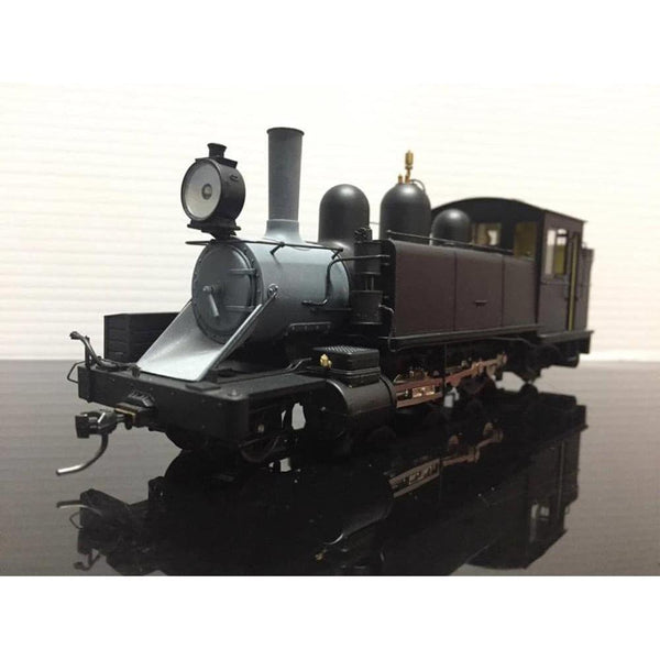 HASKELL On30 NA Class Puffing Billy Locomotive - Black (Modern Smoke Stack)