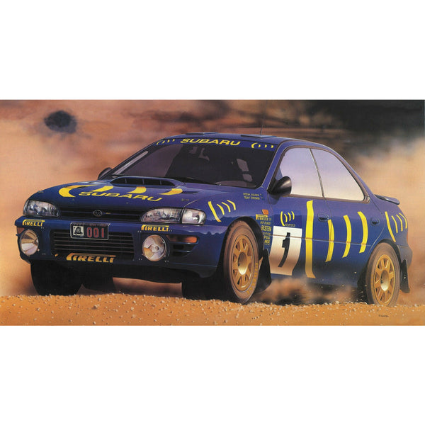 HASEGAWA 1/24 Subaru Impreza "1994 Hong Kong - Beijing Rally Winner"